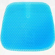 벌집 젤리 방석 쿨링 말랑 실리콘 사무실 의자 엉덩이 통풍 여름 쿠션, 와인칼라