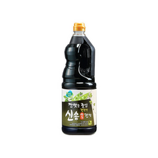 짠맛 줄인 건강한 신송 양조간장, 900ml, 1개