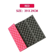 캠핑 폼 패드 피크닉 하이킹 배낭 등산 트레킹 경기장 관람석 야외용 방수 시트, 03 red-1pcs