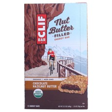 CLIF Clif巧克力榛果奶油能量棒 12個入, 50克, 12件