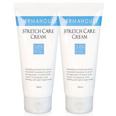 더마하우스 스트레치케어크림180mlx2개 산전 산후 임산부 청소년기 일반인, 2개, 180ml
