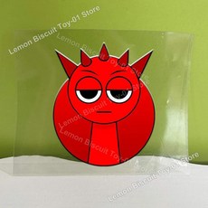 스프렁키스 전사 스티커 만화 비닐 크리스탈 라벨 양각 데칼 자가 접착 방수 컵 병 선물용, 1개, 10. JZHZ12