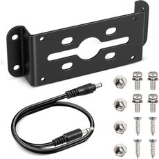 백업 카메라 어댑터 브라켓 포 퓨리온 사전 배선된 RV 시스템 U자형 애프터마켓 후방 장착판 플러그 앤 플레이 전원 피그테일 커넥터 해외 직배송