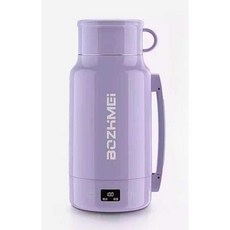 물끓이는 충전 텀블러 발열텀블러 스마트 분유포트, 퍼플 316L 보온 주전자