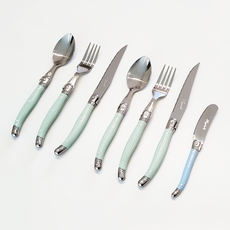 리옹 라귀올 커트러리 2인 세트 총 7P I IVORY 재입고 완료, 민트, 1세트, 7pcs