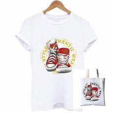 의류 전사지 빨강 레드 운동화 의류 가방 리폼 열패치, 1개, 노랑 글자