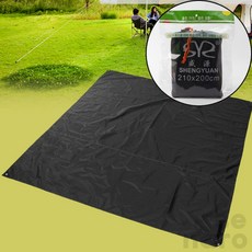 하이온 방수 그라운드 시트(블랙) (200x210cm), 상세페이지 참조