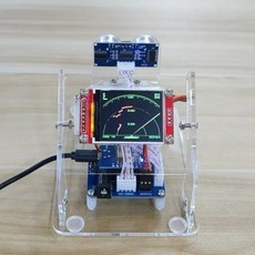 ESP8266 프로그래밍 장난감 Diy 키트용 Arduino 로봇 초음파 레이더 TFT 소형 대형, Small ESP8266 rada, A