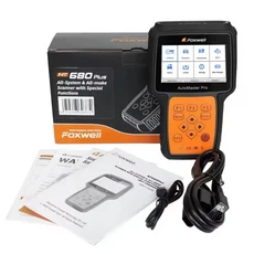 폭스웰 NT680 Plus WIFI 지원 전체 시스템 자동차 진단 스캐너 오일 라이트/서비스 리셋+EPB 업데이트 자, 01 carton