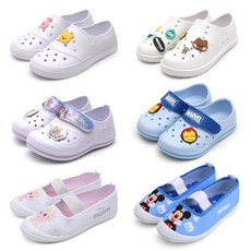 건종 디즈니 키즈 EVE 면 실내화 덧신 19종