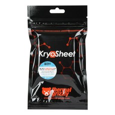 Thermal grizzly KryoSheet 50x50 (0.2mm) (for Intel 3647 4677 CPUs Custom Cut), 1개