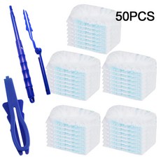 台南出貨一次性除塵器50件組，含替換頭，適用家庭辦公室百葉窗汽車清潔, 50Pcs, 1個