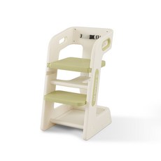 CHIAO FU 兒童成長椅 多段高度調整階梯式設計, 荳蔻綠