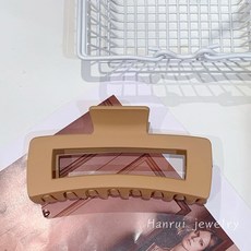 超大號軟硅膠鯊魚夾，髮卡，後腦勺髮卡，大髮量適用