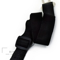 리니홈 강아지 고양이 차량용 안전벨트 검정 애견