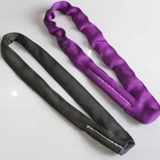 嗨美好食光 吊環加長帶 紫黑色加粗空中瑜伽承重扁帶吊繩掛繩菊繩延長帶, 紫色周長5米 直徑2.5米, 1個