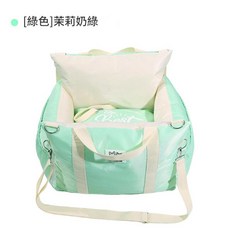 寵物車載固定座椅狗貓包, 車載包茉莉奶綠, 1套