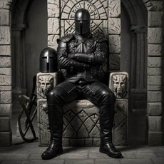 葡萄牙代購Knight手作皮革中世紀騎士LARP角色扮演套裝盔甲鎧甲, 1個, 全套