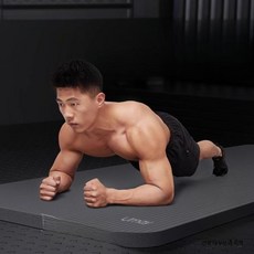 요가매트 충격흡수 미끄럼방지 두꺼운 홈트용 TPE 친환경 대형 바닥매트, 1개