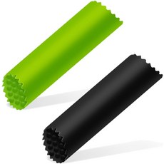 마늘 필러 실리콘 스킨 리무버 롤러 튜브 리무버 유용한 주방 도구용 필링 도구 (녹색), Green, 1개