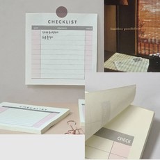 빅조이 체크리스트 메모지 스케줄러