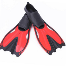 아동오리발 오리발 레드 실내오리발 서프핀 다이빙핀 강습용오리발 59000EA 1EA, 본상품