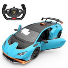 Lamborghini 藍寶堅尼Huracan STO 1:14 授權遙控車，到手即玩，生日送禮首選, 1個