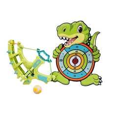 다이노활세트(색상랜덤) 양궁 활쏘기 활놀이 전통활 석궁 다트게임 투호 화살 장난감활 밸크로 사격, 1개, 랜덤