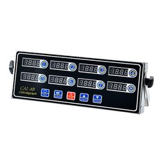 Calculagraph CAL-8B 八通道計時器，不鏽鋼外殼與LED顯示, 八通道計時器, 1個
