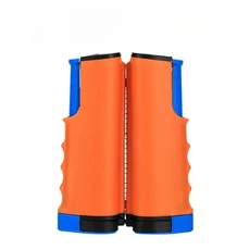 베스포틀 블 포터블 탁구 네트 포스트 가벼운 휴대용 설치 간편 가정 여행용, 01 Orange