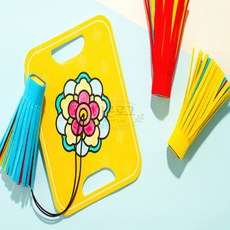 가온로그 추석만들기 명절놀이 판제기치기 아동만들기키트, 폼보드판제기치기