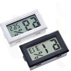 디지털 온습도계 화이트 온도 습도 측정기 벽걸이 탁상 겸용 시계, 1개