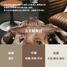 hetas 韓國製 首席調香師擴香瓶, 1個, 07#【五星級飯店】Hotel Wood,二入組【有禮盒包裝】