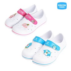 알파슈 개콘프렌즈 벨크로 실내화 2컬러 택1 유치원 실내화 초등 학생 학교 유아 어린이 신학기 아기 아동 층간소음 키즈 여아 남아 EVA 슬리퍼