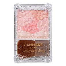 CANMAKE 花漾戀愛腮紅, 1個, 珊瑚白#18(新包裝-蝴蝶結)-新上市