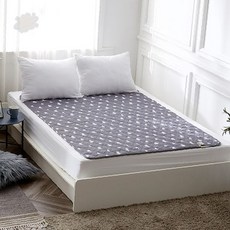 침실 안방 거실 바닥 난방 보온 전기 온열 매트 싱글 전자파 차단 겨울 차박, 전기매트 무자계 스노우트리 싱글