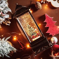 엘리뽀 오르골 커플 로맨틱 천사 여신 기념일선물 발레리나 무드등 예쁜소품, X. 크리스마스 트리와 아이들 빙빙 돌지 않기 크리스마