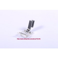 Slant shank Roller foot 153 (Hinged) Brother Janome Singer juki pfaff Janome Toyota 국내 재봉틀, 보여진 바와 같이, 1개