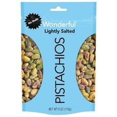 Wonderful Pistachio 가볍게 소금에 절인 쉘 피스타치오 170g(6온스)