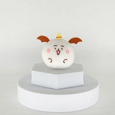 치미모 8CM 가방걸이 귀여운 지옥사자 츠바사, 1개