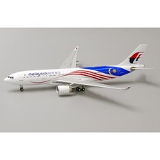 JC 金屬 1:400 馬來西亞 A330-200 Negaraku 9M- LH4106 絕版飛機模型, 1個