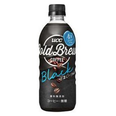 ucc Gold Blue瓶裝冷萃黑咖啡, 24個, 500ml