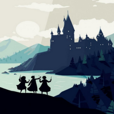 루체트리 유화그리기 하모니아트 DIY 그림그리기 세트 유화페인팅 40x50 해리포터 명화 색칠