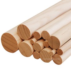 아이베란다 목봉 마크라메 길이 900mm 환봉 원봉 원목 나무봉, 두께, 8T, 1개