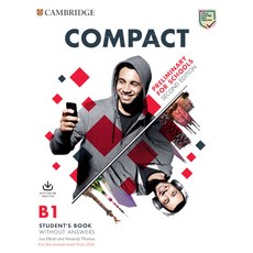 Cambridge Compact Preliminary for Schools B1 學生課本, 學生組合 (學生課本+作業本)