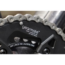 CRODER 43/30T 四爪齒片 超壓縮盤，適用SRAM AXS 12速齒盤及Shimano 12速齒盤，提升踩踏效率, 43/30T 四爪齒盤, 1個