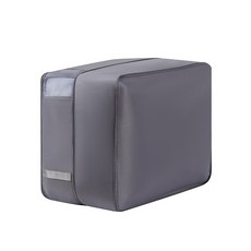 斜紋壓縮棉被袋大容量搬家衣物整理袋打包袋家用被子收納袋, 1個, 灰色雙層