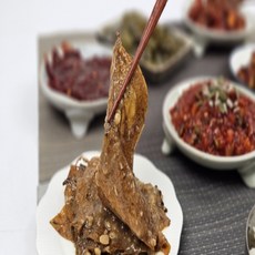 콩잎요리 자취생반찬 구수한 된장콩잎 500g 된장 숙성 밥도둑 밑반찬