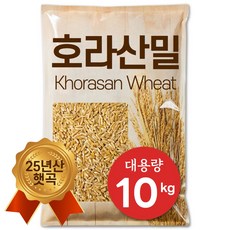 The큰나무 25년산 햇 호라산밀 고대곡물 카무트 쌀, 10kg, 1개