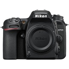 Nikon 디지털 SLR 카메라 D7500 바디 블랙, Black Amazon Renewed _D7500 Du, 1개